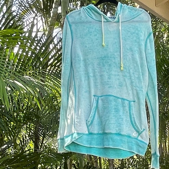 Billabong hooded knit(lightweight) sweatshirt - Picture 1 of 3